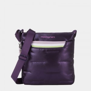 Dámské Crossbody Kabelky Hedgren Cushy Fialové Tmavě Blankyt | VYJ2712GG