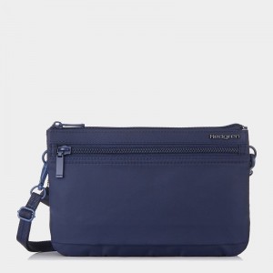 Dámské Crossbody Kabelky Hedgren Emma Tmavě Blankyt | EYJ3976UD