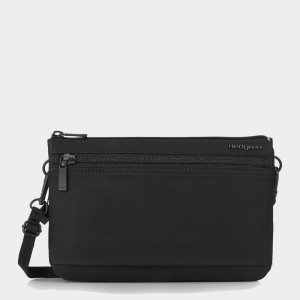 Dámské Crossbody Kabelky Hedgren Emma Černé | ZIS6377EE