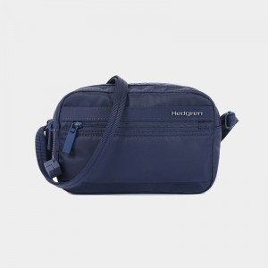 Dámské Crossbody Kabelky Hedgren Maia Tmavě Blankyt | HXM668EK