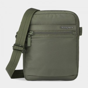 Dámské Crossbody Kabelky Hedgren Rush Tmavě Zelene | HAX77100FF