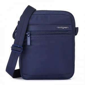 Dámské Crossbody Kabelky Hedgren Rush Tmavě Blankyt | UPG6041MB