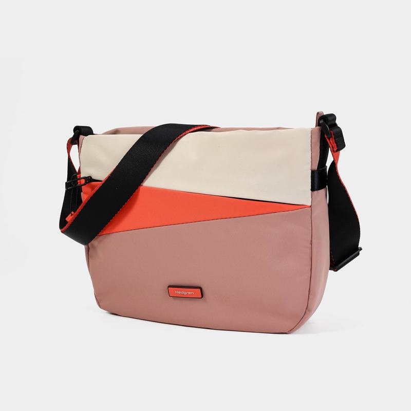 Dámské Crossbody Kabelky Hedgren Gravity Růžové Oranžové | HYF7445EN