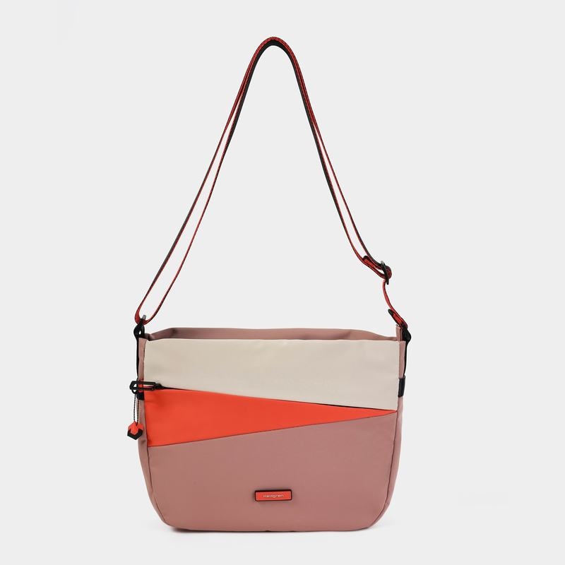 Dámské Crossbody Kabelky Hedgren Gravity Růžové Oranžové | HYF7445EN