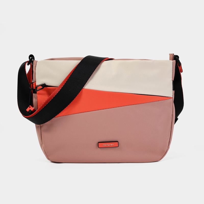 Dámské Crossbody Kabelky Hedgren Gravity Růžové Oranžové | HYF7445EN