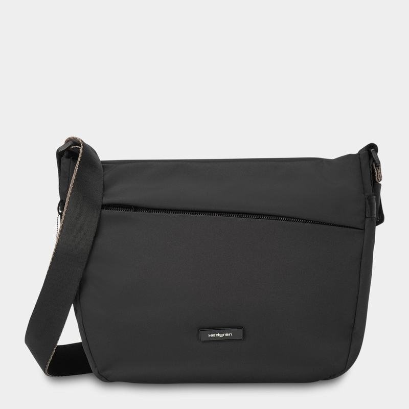 Dámské Crossbody Kabelky Hedgren Gravity Černé | JQW4562QZ