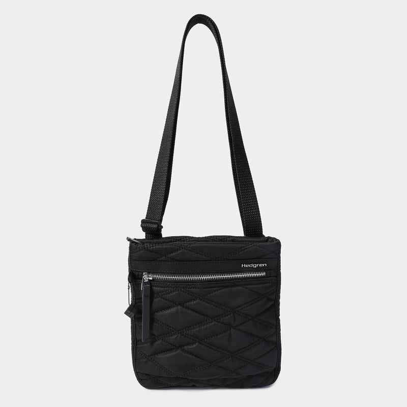 Dámské Crossbody Kabelky Hedgren Leonce Černé | LWQ7930WP