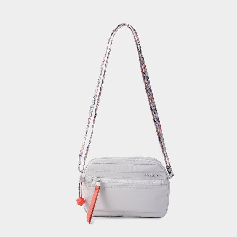 Dámské Crossbody Kabelky Hedgren Maia Bílé Šedé | RPZ7457WZ