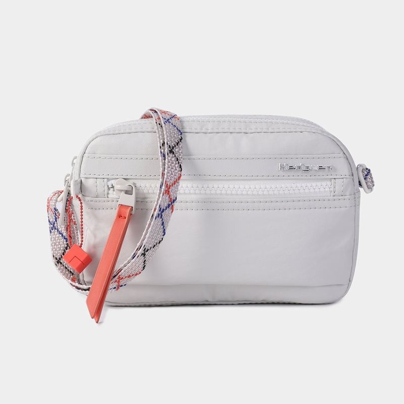 Dámské Crossbody Kabelky Hedgren Maia Bílé Šedé | RPZ7457WZ