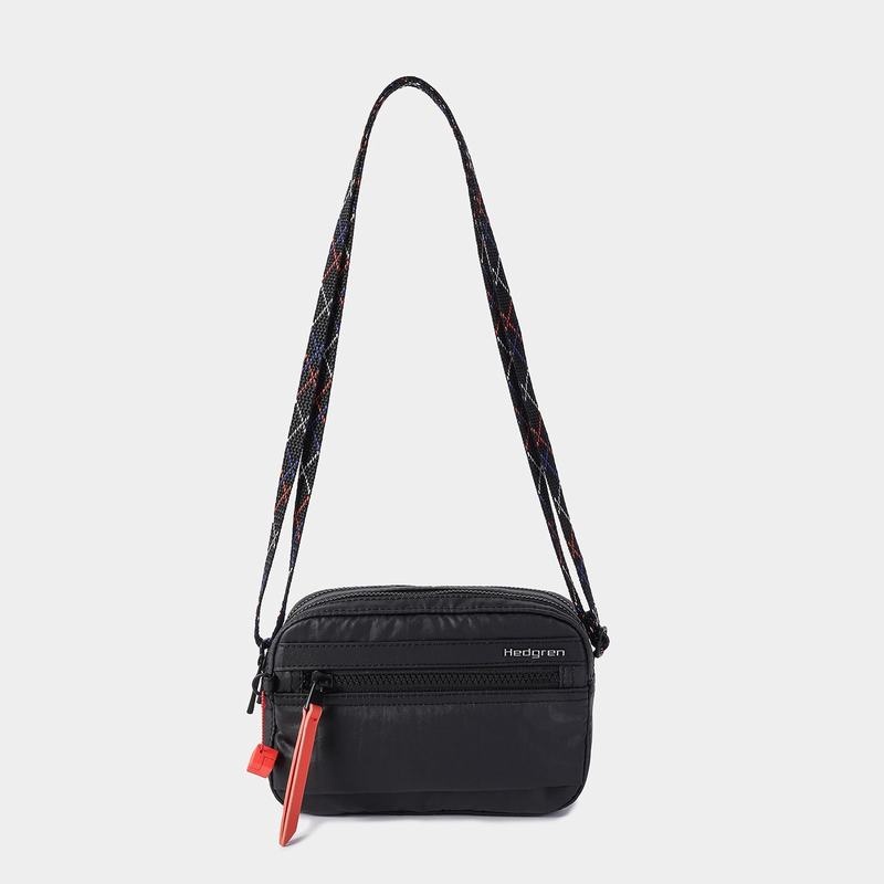 Dámské Crossbody Kabelky Hedgren Maia Černé Koralove | HCB5596WP