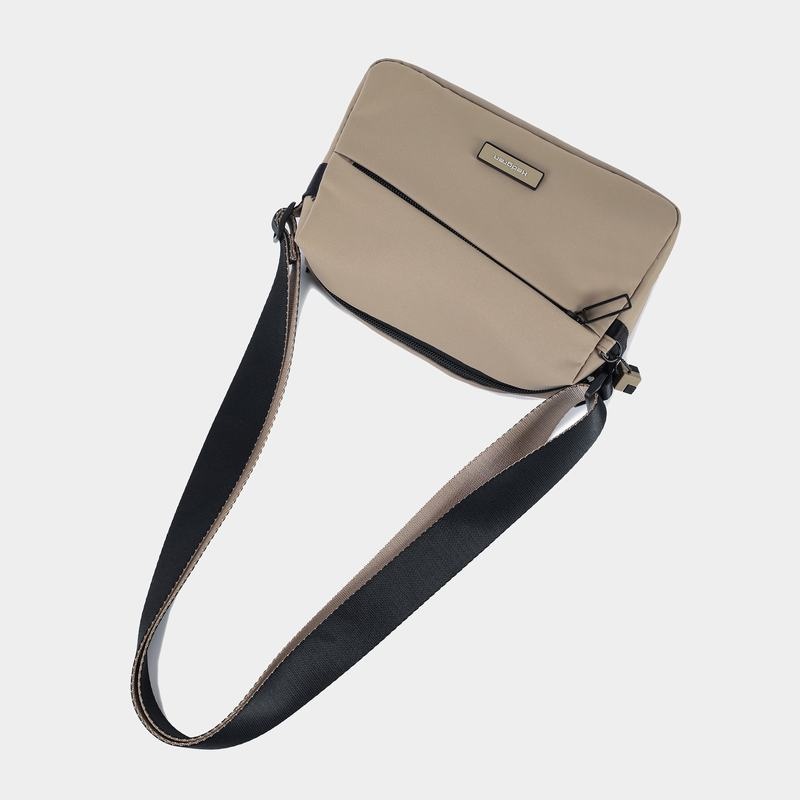 Dámské Crossbody Kabelky Hedgren Neutron Small Šedé Béžový | DMC643HB