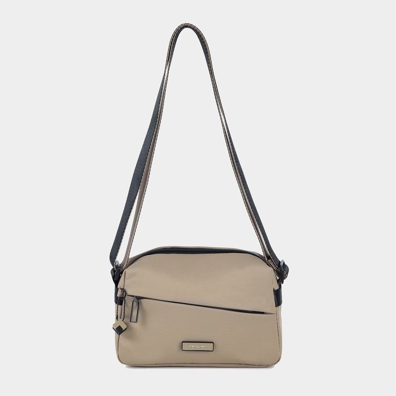 Dámské Crossbody Kabelky Hedgren Neutron Small Šedé Béžový | DMC643HB