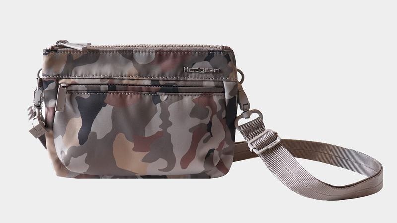 Dámské Crossbody Kabelky Hedgren Rain Sustainably Made Šedé Maskáčové | XKC8355FM